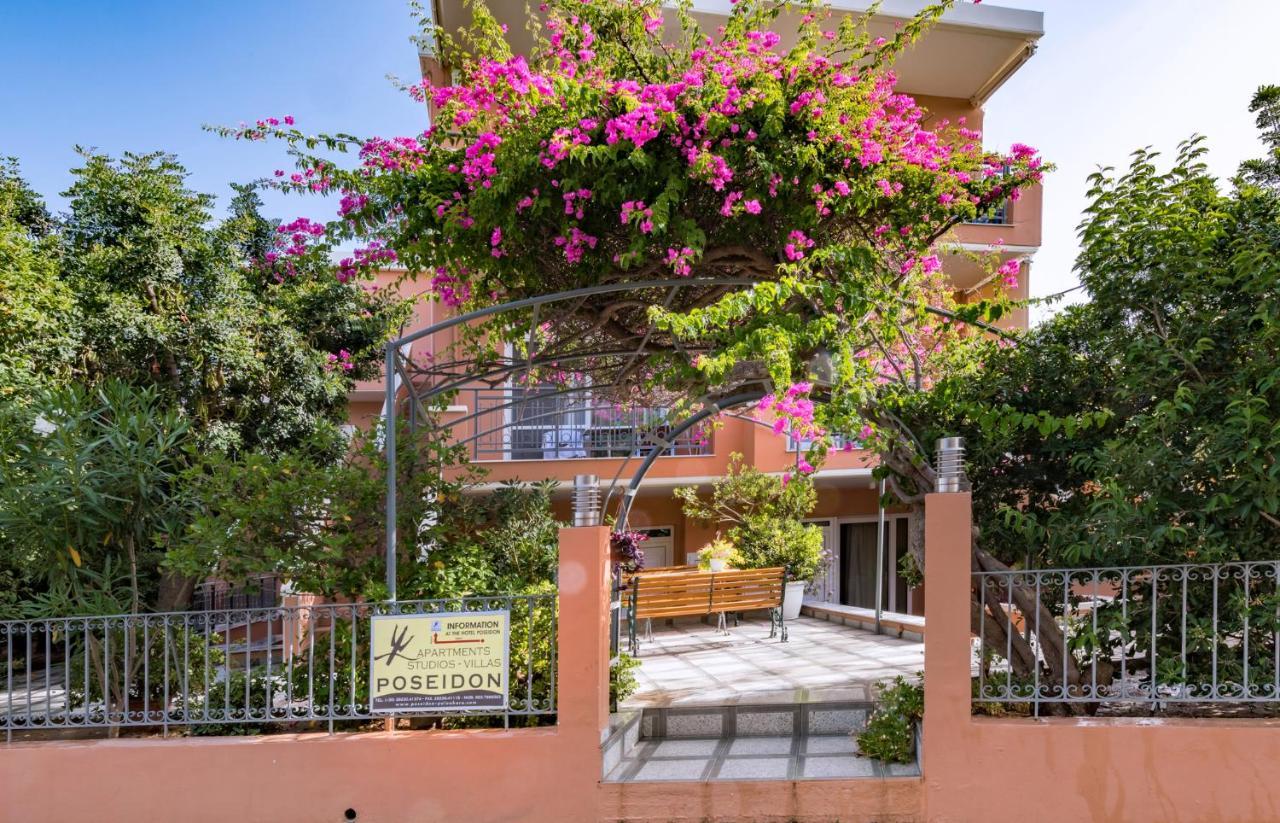Poseidon Studios & Apartments Палеохора Экстерьер фото